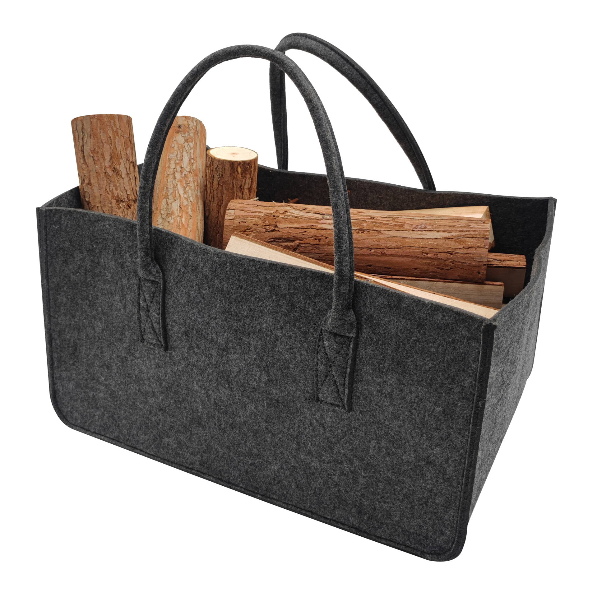 Holztasche aus Filz