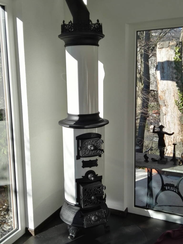Poêle Cheminées Westbo Classic Acier noir Exemple d’installation