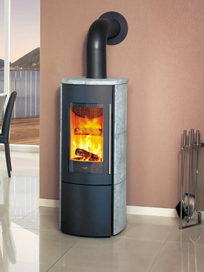 Poêle Cheminée Hark 105 GT ECOplus Pierre naturelle 