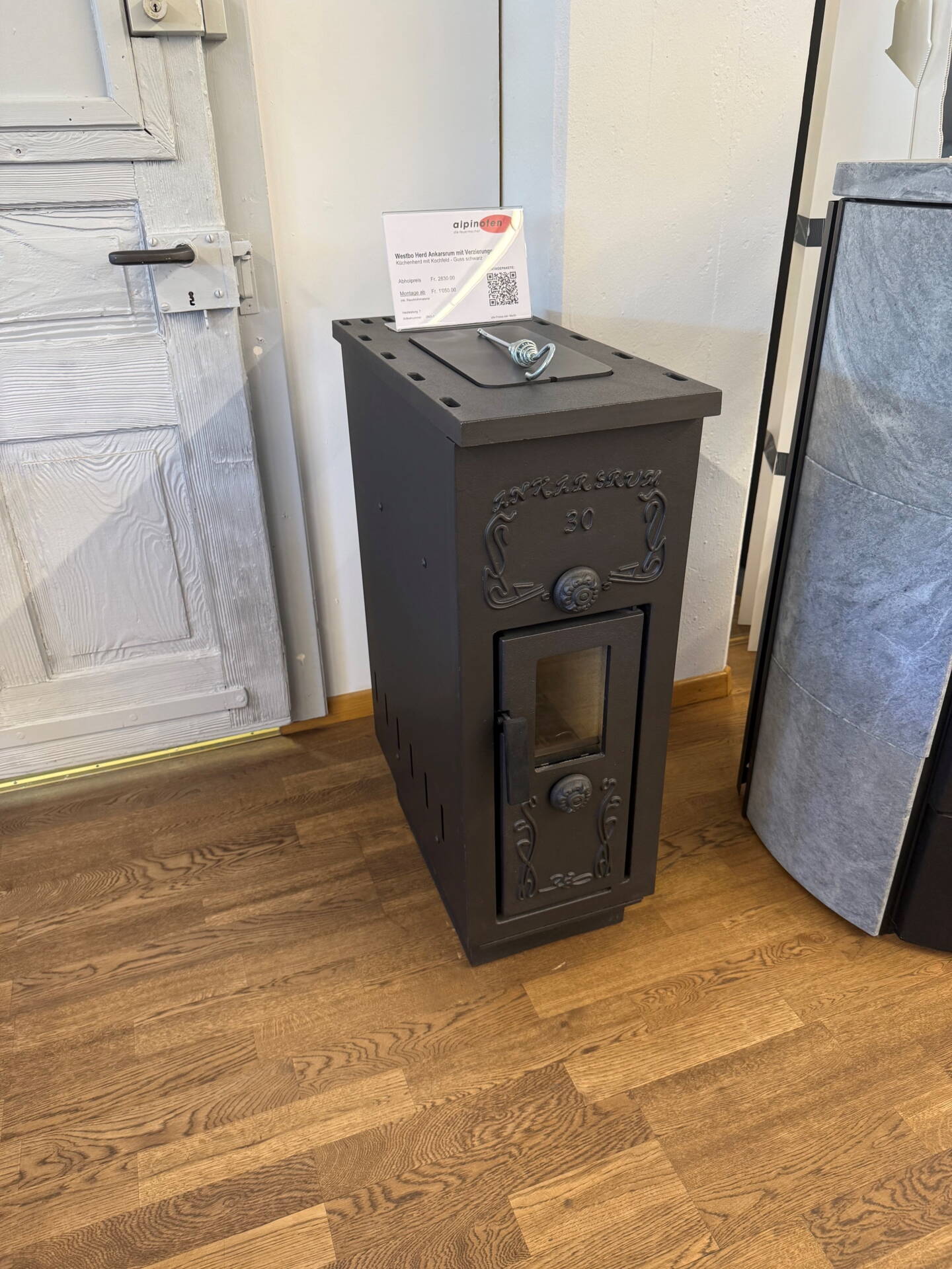 Cuisinière à bois

Ankarsrum Fonte noir au lieu de CHF 2 830.-seulement CHF 2 100.-