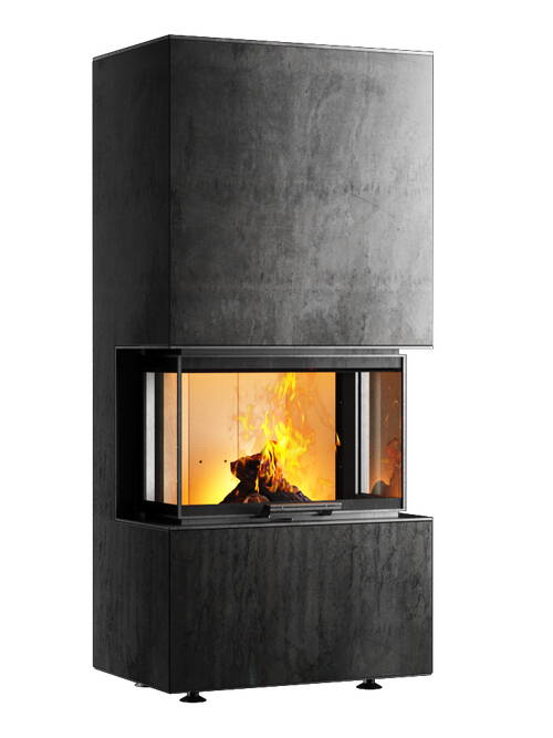 Poêle Cheminée neocube P20 Steel Edition