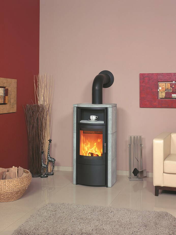 Poêle Cheminée Hark 57 EX ECOplus Pierre naturelle 