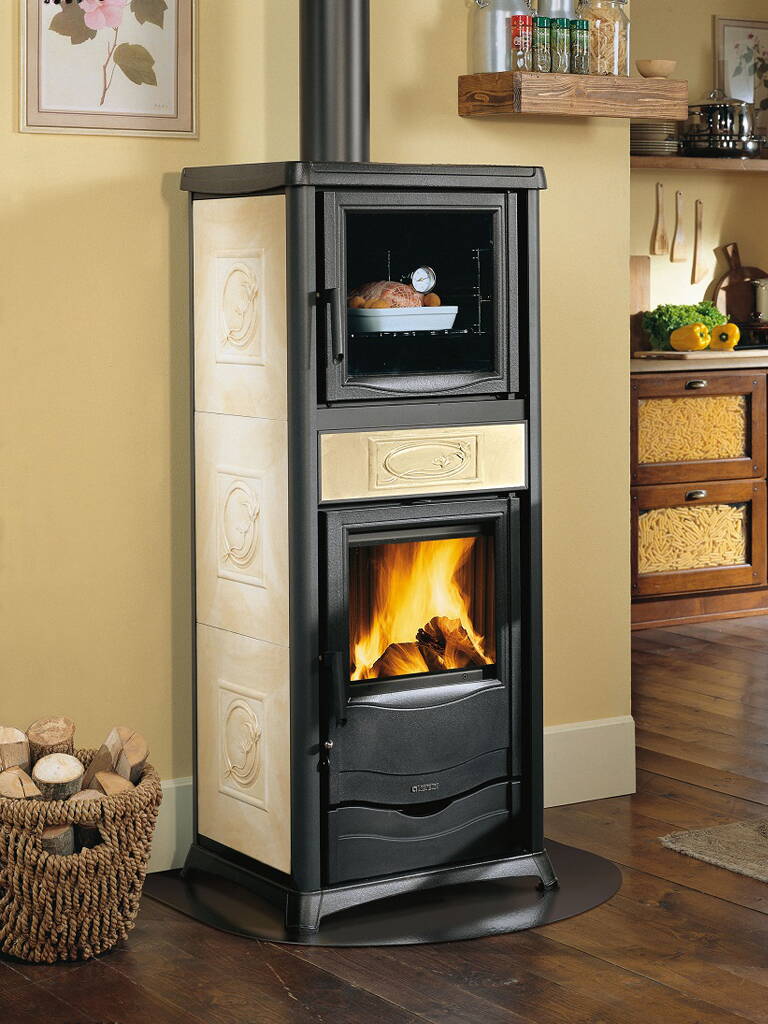 Poêle Cheminée Rosella Plus Forno Céramique