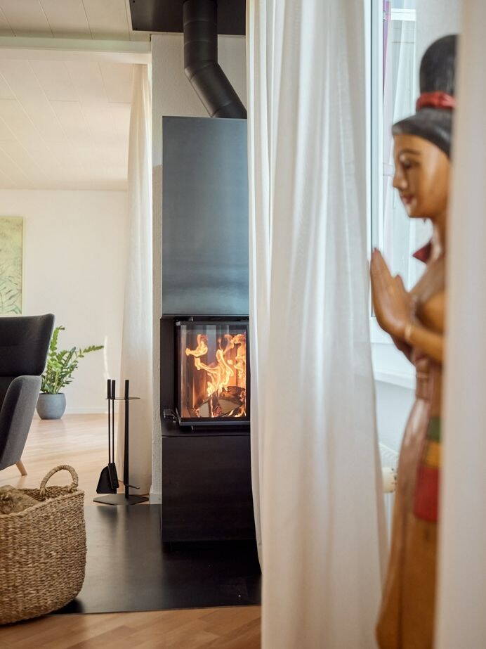 System Cheminée Neocube C10 Stell Edition