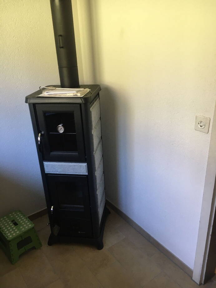 Poêle Cheminée Gemma Forno Exemple d’installation