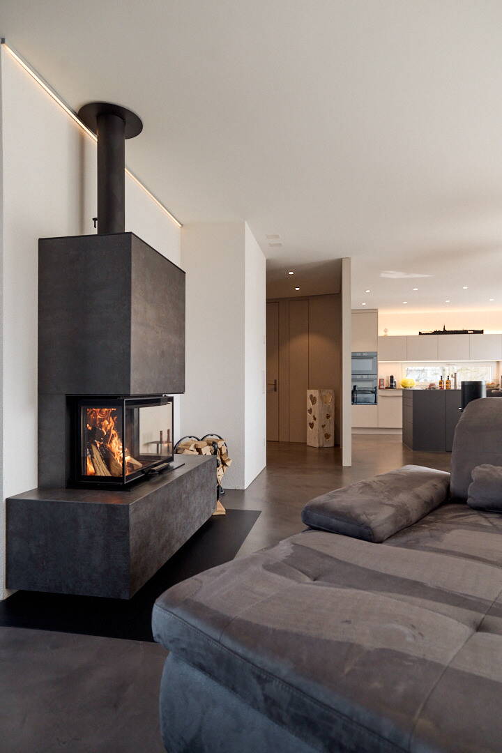 Schwedenofen neocube C20 Keramik Montagebeispiel
