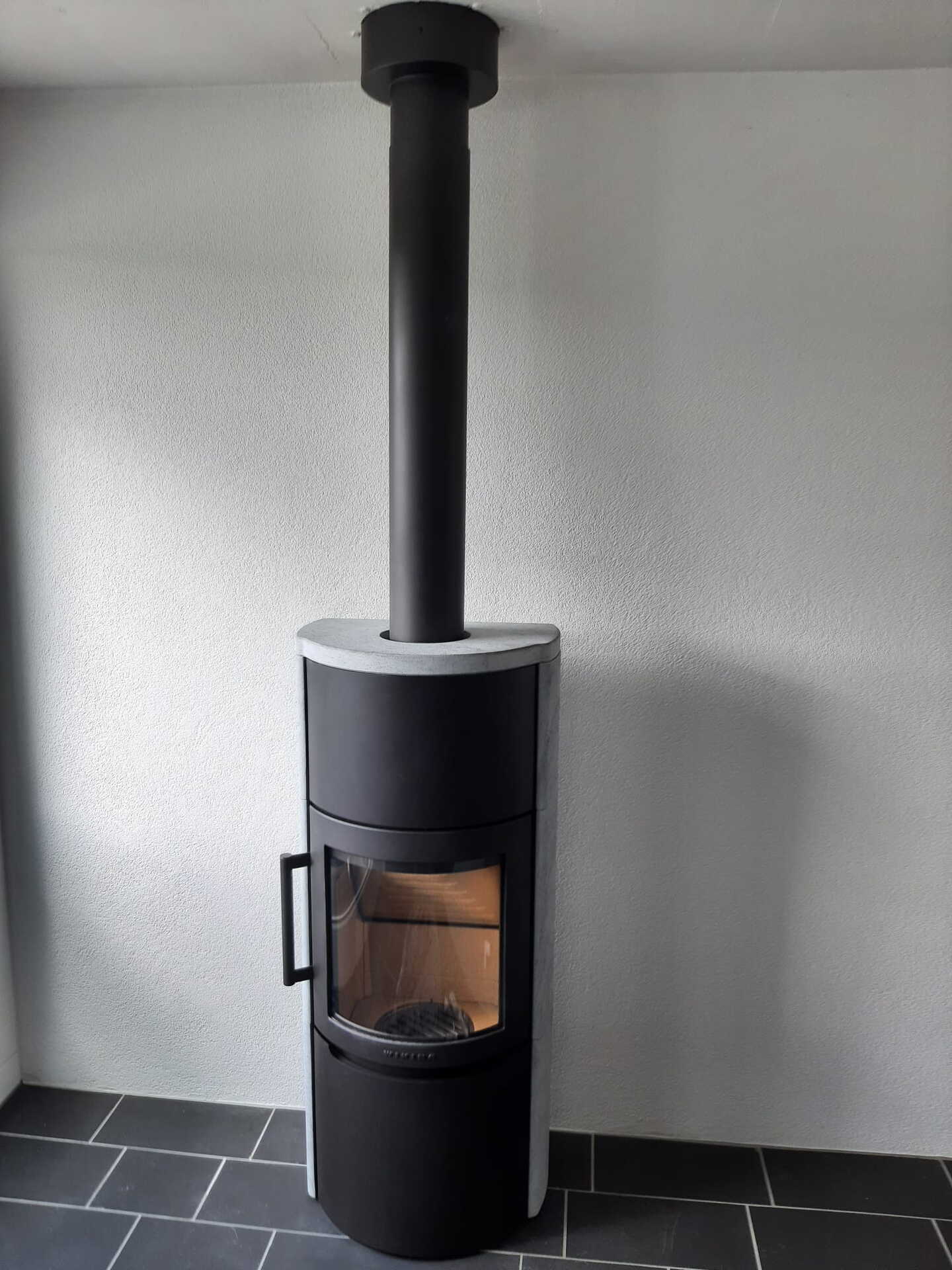 Poêle Cheminées Wiking Luma 3 Exemple d'Installation