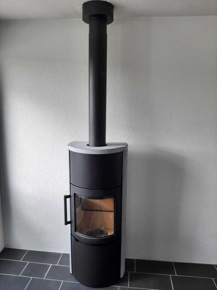Poêle Cheminées Wiking Luma 3 Exemple d'Installation